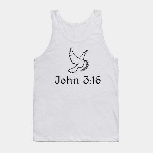 John 3:16 Tank Top by swiftscuba